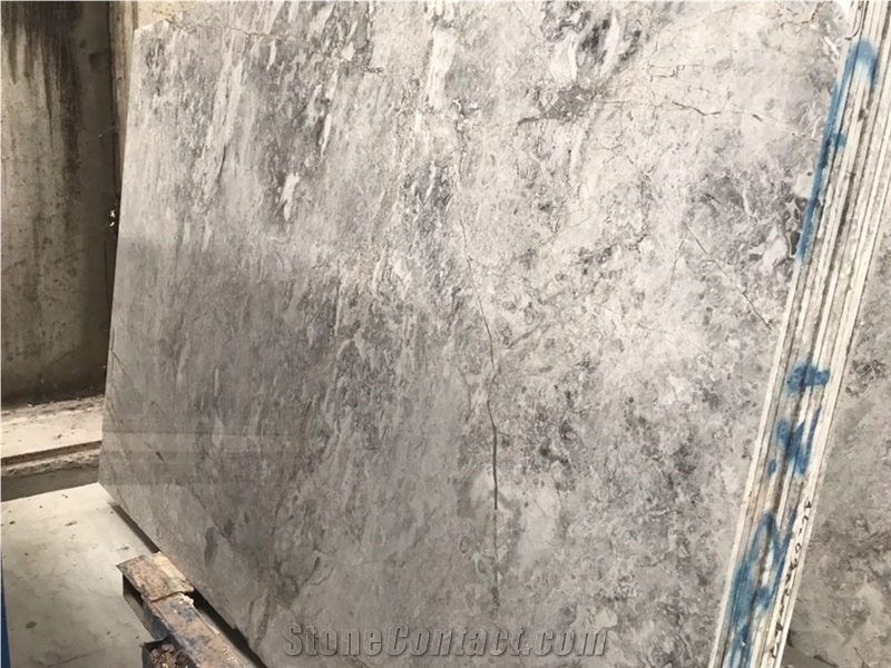 Tundra Grey Marble Slabs & Tiles, Turkey Grey Marble