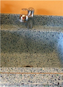 Terrazzo Seamless Sink