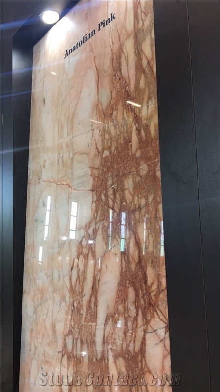 Anatolian Fire Slabs & Tiles, Turkey Pink Marble