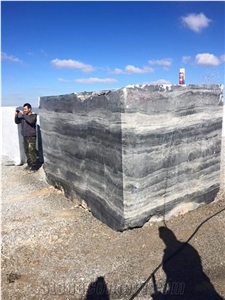 Antique Grey Marble Block, Turkey Grey Marble