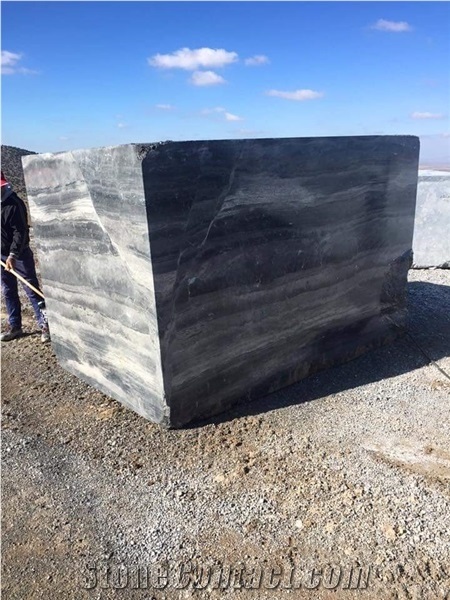 Antique Grey Marble Block, Turkey Grey Marble
