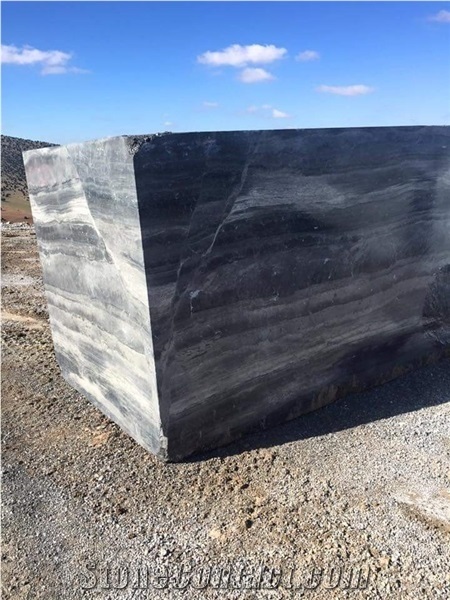 Antique Grey Marble Block, Turkey Grey Marble