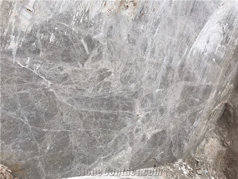 Aqua Silver Marble Block, Turkey Grey Marble