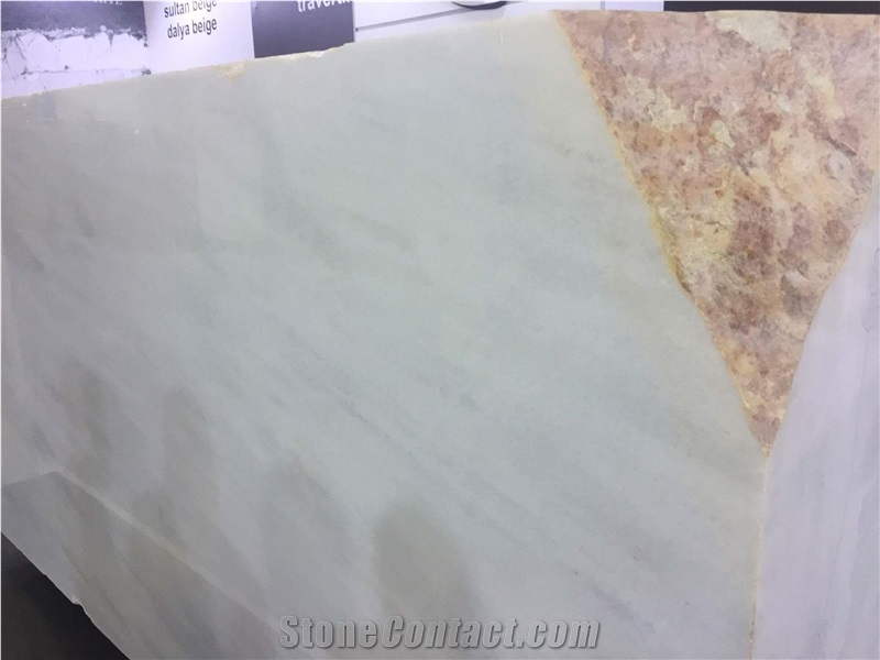 Bursa White Marble Block, Turkey White Marble