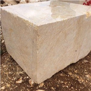 Golden Spider Marble Block, Turkey Beige Marble