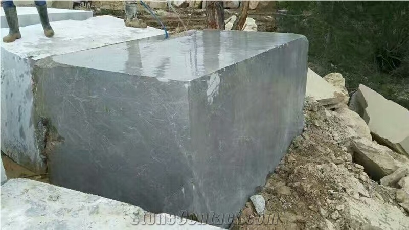 Grey Dark Marble Block, Turkey Grey Marble