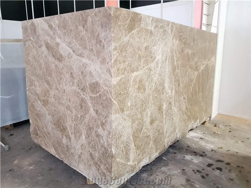 Light Emprador, Light Emperador Marble Block