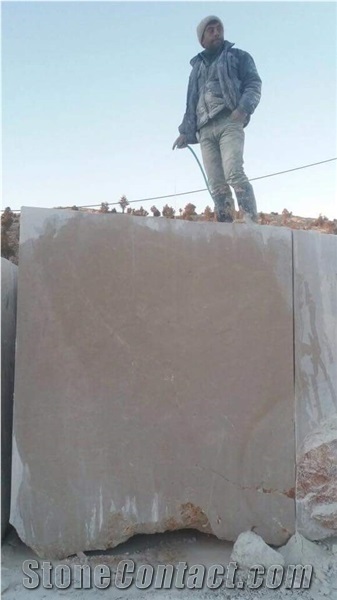 Sandian Beige Marble Block, Turkey Beige Marble