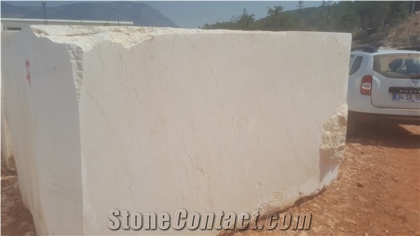 Sofita Beige Marble Block, Turkey Beige Marble