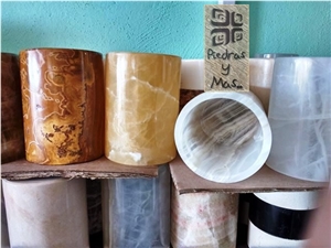 Natural Stone Vases