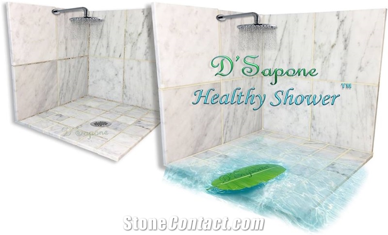 Marble Shower Cleaning