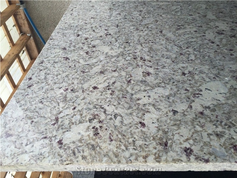 Ruby White Granite Slabs
