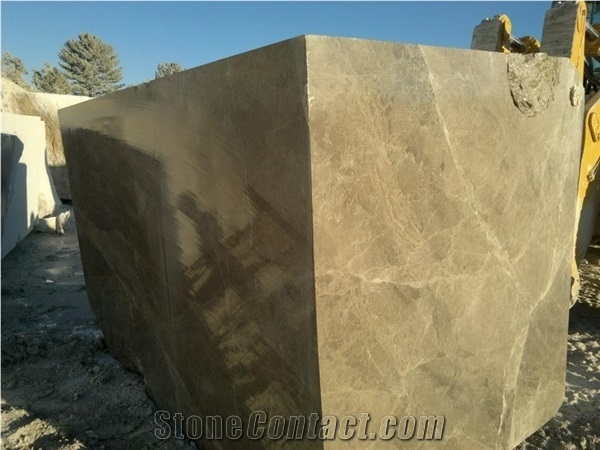 Arana Marron Marble Block, Turkey Brown Marble