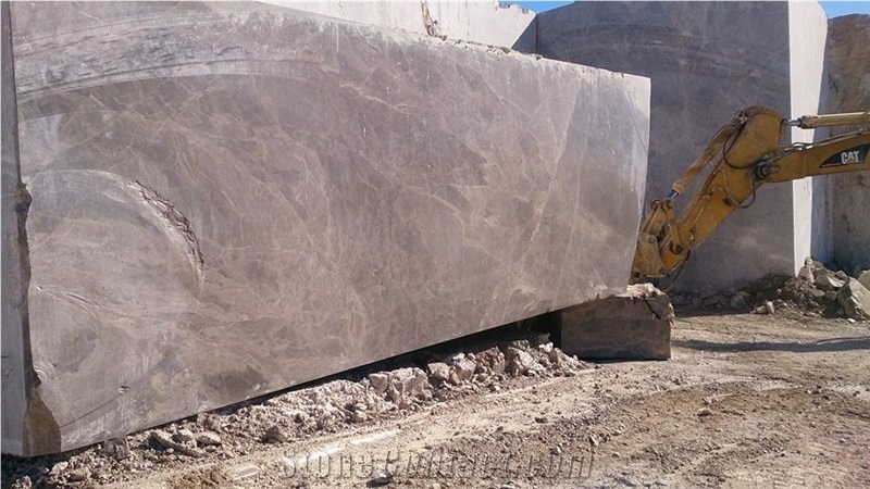 Arana Marron Marble Block, Turkey Brown Marble