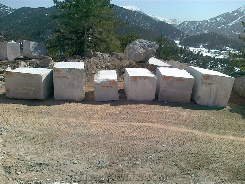 Arana Marron Marble Block, Turkey Brown Marble