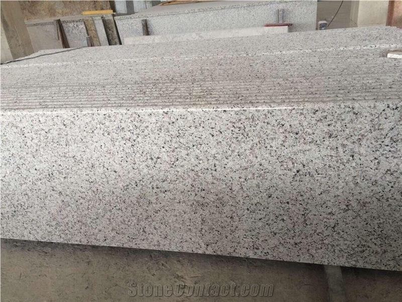 Bala White Granite Countertops, China Bala Flower Granite Kitchen, Chinese White Flower Islands Top, Fujian Cheap Light Grey Natual Stone