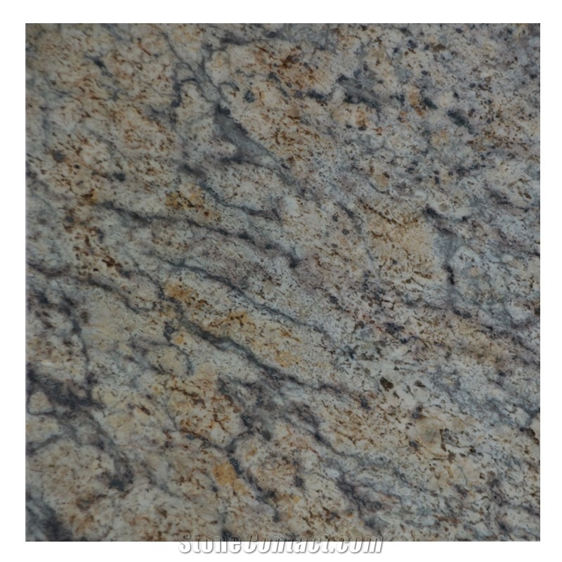 Cream Yellow Granite Tiles, Cream Flower Granite Slab, Golden Flower Granite,Cream Granite for Kitchen Counter Tops, Golden Granite for Bath Vanities