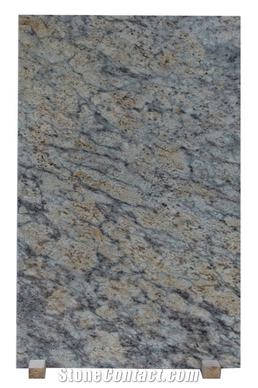 Cream Yellow Granite Tiles, Cream Flower Granite Slab, Golden Flower Granite,Cream Granite for Kitchen Counter Tops, Golden Granite for Bath Vanities