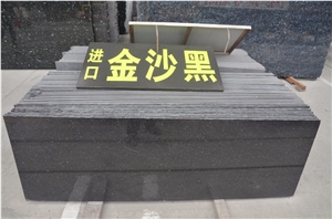 Factory Competitive Price Balack Galaxy Granite Kitchen Countertop -Wholesale Galaxy Black Granite Island Top-Fabricated Star Black Granite Top