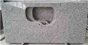 Swan White, Swan White Grey Granite Kitchen Countertop/Bar Tops/ Island Tops, Chinese Popular/Cheap White Granite, Gray Stone