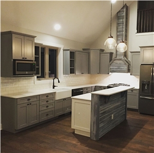 Kitchen Countertops Q Quartz Glacier White
