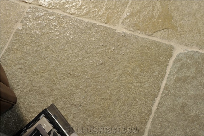 Aged Jaipur Limestone Pattern Floor Tiles