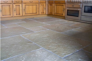 Aged Jaipur Limestone Pattern Floor Tiles