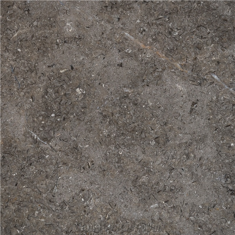 Tryesta Grey Marble Bush Hammered Tiles, Egypt Grey Marble