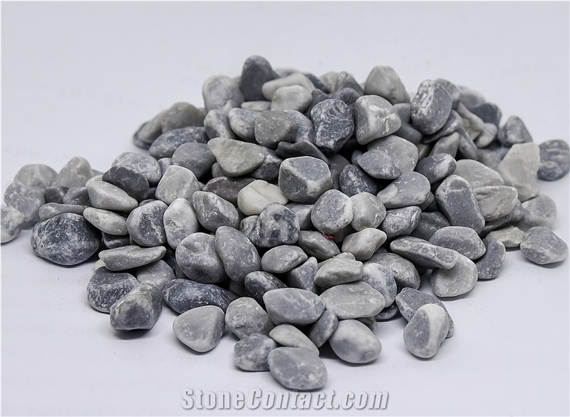 Dark Grey Tumbled Pebble Stone