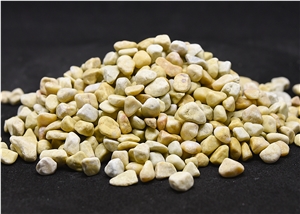 Yellow Tumbled Pebble Stone