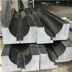 Black Pearl Granite Wall Border Lines, Wall Decoration Border Mouldings