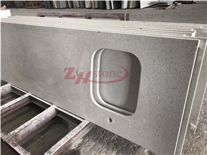 Artificial White Quartz Kitchen Countertops ,Custom Countertops, Island Tops, Bar Top