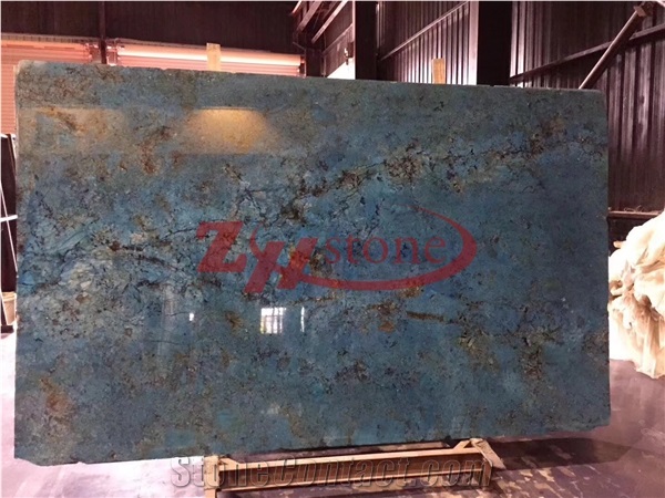 Fantasy Blue Natural Quartz Slab for Countertop,Bench Top,Bar Top