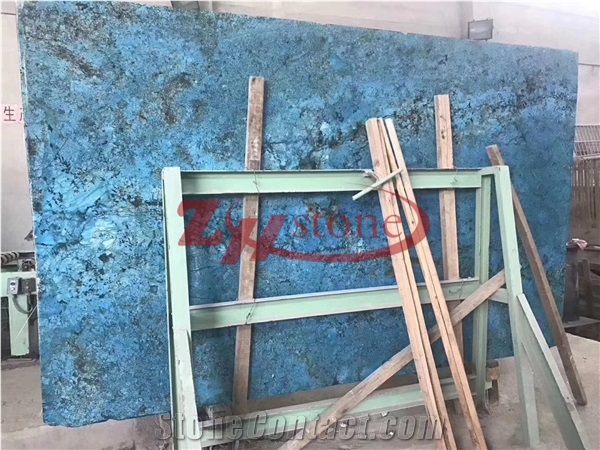 Fantasy Blue Natural Quartz Slab for Countertop,Bench Top,Bar Top