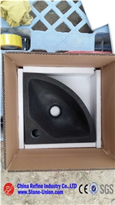 Blue Limestone Sink and Basin Factory Wholesale,Hotel Toilet Project Use, Natural Building Stone Decoration Vessel Sinks, European Style
