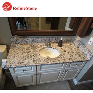 Brazil Bianco Antique Granite Countertops,High Quality Baxi Granite Vanity Tops