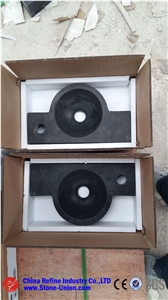 China Blue Limestone Wash Basin Customized Bathroom Sink,Natural Blue Stone Hand Wash Basin Outdoor Stone Sink for Sale