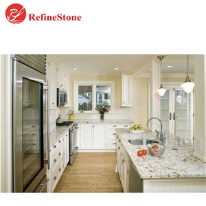 High Quality Galaxy White Granite Kitchen Countertop