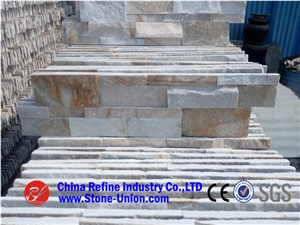 Multicolor Slate Cultured Stone Veneer ,Cheap Slate Tile ,Slate Brick Veneer