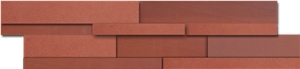 Agra Red Interlocking Wall Panel