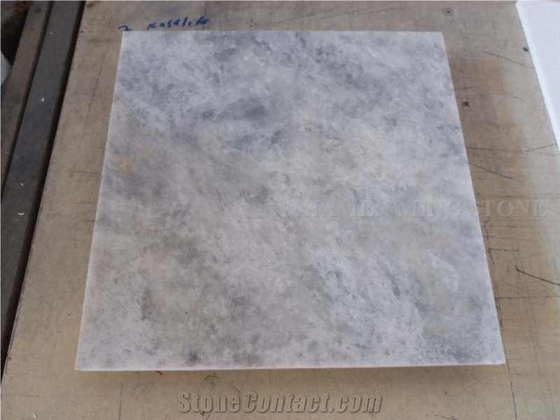 Aqua Shadow Crystal Grey Marble Translucent Backlit Slab Polished,Machine Cutting Panel Tile for Hotel Bathroom Wall Cladding,Floor Covering Pattern