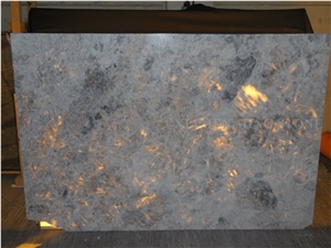 Aqua Shadow Crystal Light Grey Marble Translucent Slab,Machine Cutting Panel Tile for Hotel Bathroom Wall Cladding,Floor Covering Pattern