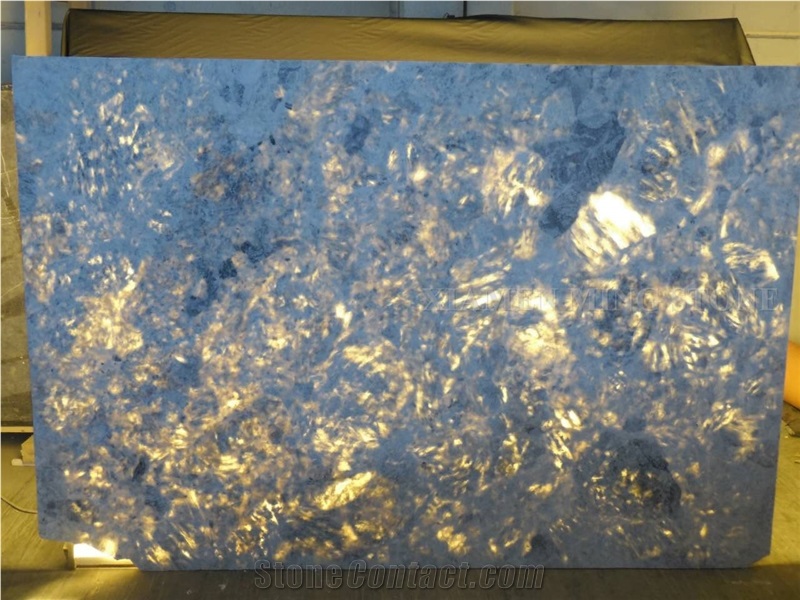 Aqua Shadow Crystal Light Grey Marble Translucent Slab,Machine Cutting Panel Tile for Hotel Bathroom Wall Cladding,Floor Covering Pattern