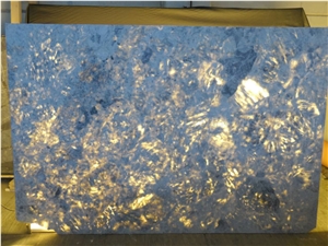 Aqua Shadow Crystal Light Grey Marble Translucent Slab,Machine Cutting Panel Tile for Hotel Bathroom Wall Cladding,Floor Covering Pattern
