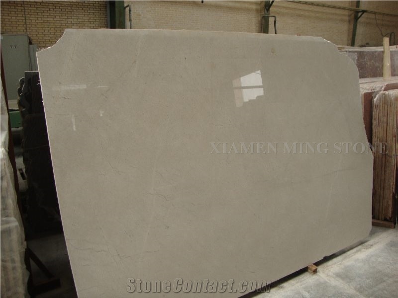 Arian Iran Classic Beige Marble Polished Panel Tile,Machine Cutting Slabs Pattern for Bathroom Walling,Flooring Tiles