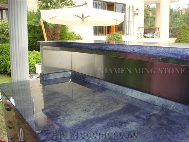 Azul Diva Blue Sodalite Polished High Glossy Marble Slabs,Machine Cutting Tile Panel Wall Cladding,Bathroom Floor Covering,Pattern Paving