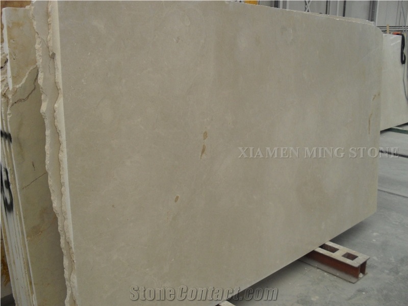 Beige Platino Limestone Polished Slabs,Machine Cutting Tiles for Interior Walling,Floor Covering Pattern