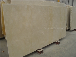 Beige Platino Limestone Polished Slabs,Machine Cutting Tiles for Interior Walling,Floor Covering Pattern