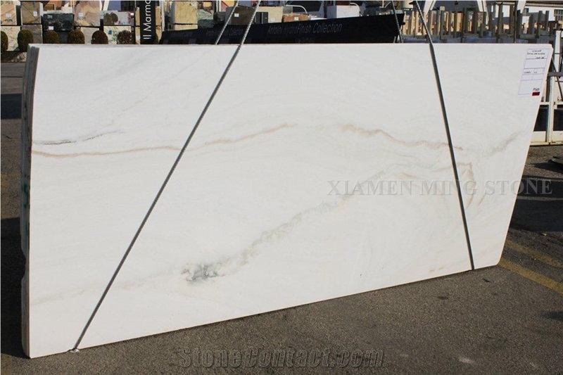 Bianco Lasa Italy White Marble Polished Polished Tile Panel,Machine Cutting Slabs Sheet Bathroom Walling,Floor Covering Pattern