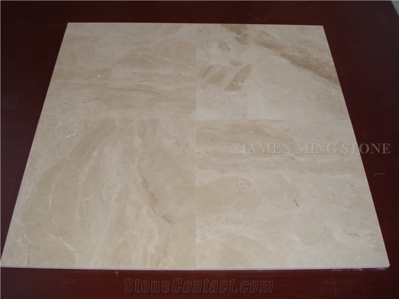Breccia Emerald Beige Marble Machine Cutting Tiles Panel for Floor Covering,French Pattern for Interior Pattern Walling